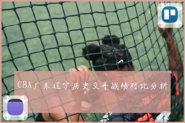 CBA广东辽宁历史交手战绩对比分析